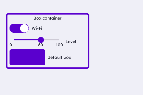 Box as a Container