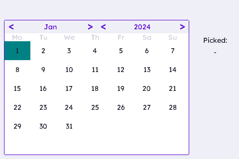 Default Calendar