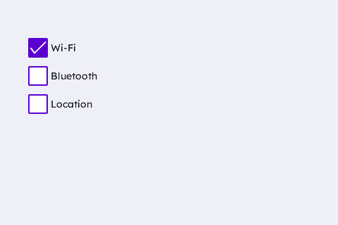 Default Checkboxes