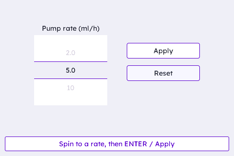 Setpoint Editor with Commit