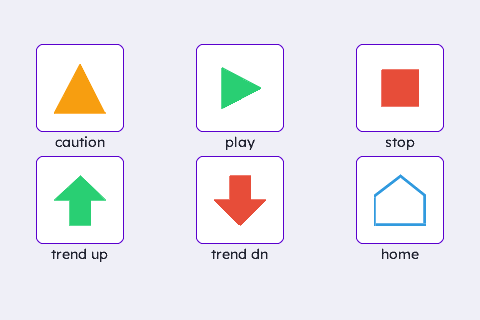 HMI Icon Vocabulary
