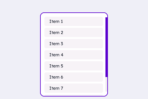 Styled (rounded, framed, custom bar)